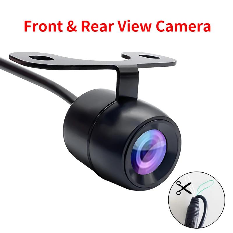High definition night vision wide-angle rearview parking camera car reversing camera waterproof CCD LED car reversing monitor