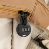 Combination Lock 3 Digit Padlock User-Friendly Compact Design Portable Multipurpose Resettable Travel Suitcase Password Lock