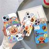 Cartoon Cute Fashion A-anpanmanes Tempered Glass For Iphone 14 13 12 11 Pro Mini XS MAX 14Plus X XS XR Cover