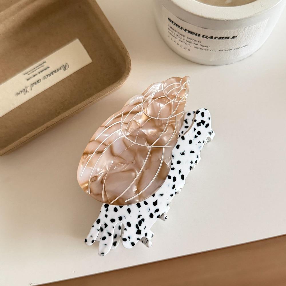 Strand Kopfbedeckung Ozean Serie Haarklammer Koreanischer Stil Geometrie Hai-Klammer Muschel Haarklammer Täglich