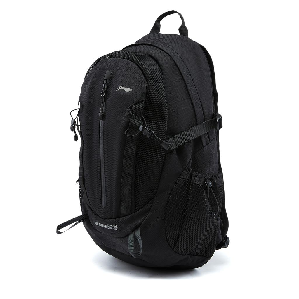 Li Ning CF Tracing Polyamide Backpack Unisex Black ABDV333-2