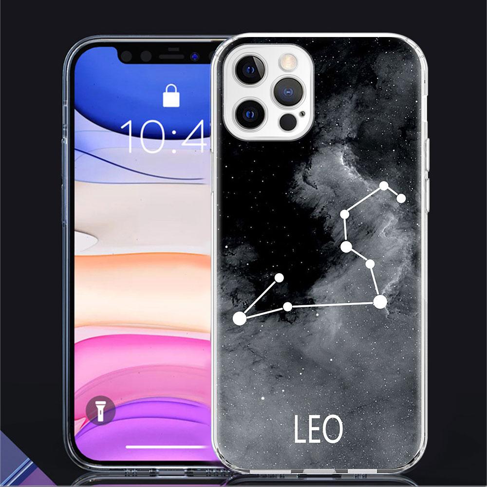 

Чехол Twelve Constellations для Apple iPhone 11 13 14 12 Pro 7 8 Plus XR X XS Max 6 6S 14Pro прозрачный силиконовый чехол для телефона iPhone 6 6S
