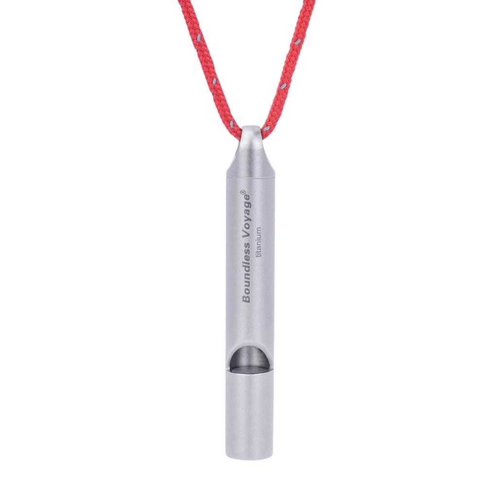 

Multistyles Waterproof Titanium Whistle Camping Hiking Whistle Emergency Exploring Accessories 9