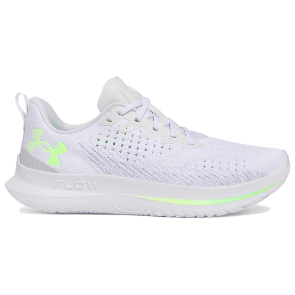 Under Armour Flow Velociti 4 White Hyper Green Men Sneakers 3027585-105
