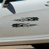 Car Sticker  Stylish Tiger Flame On Car Funny Stickers and Decals Motorcycle Waterproof and Sunscreen Vinyl Car Styling,22CM*5CM