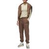 Jordan Embroidered Letter Elastic Waist Jogger Knit Pants Women Bottoms Light-Brown DV6472-270