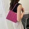 Trendy Casual Women's Crossbody Bag 2023 Stylish Mini Square Shoulder Purse In Black White Green Rose Pink