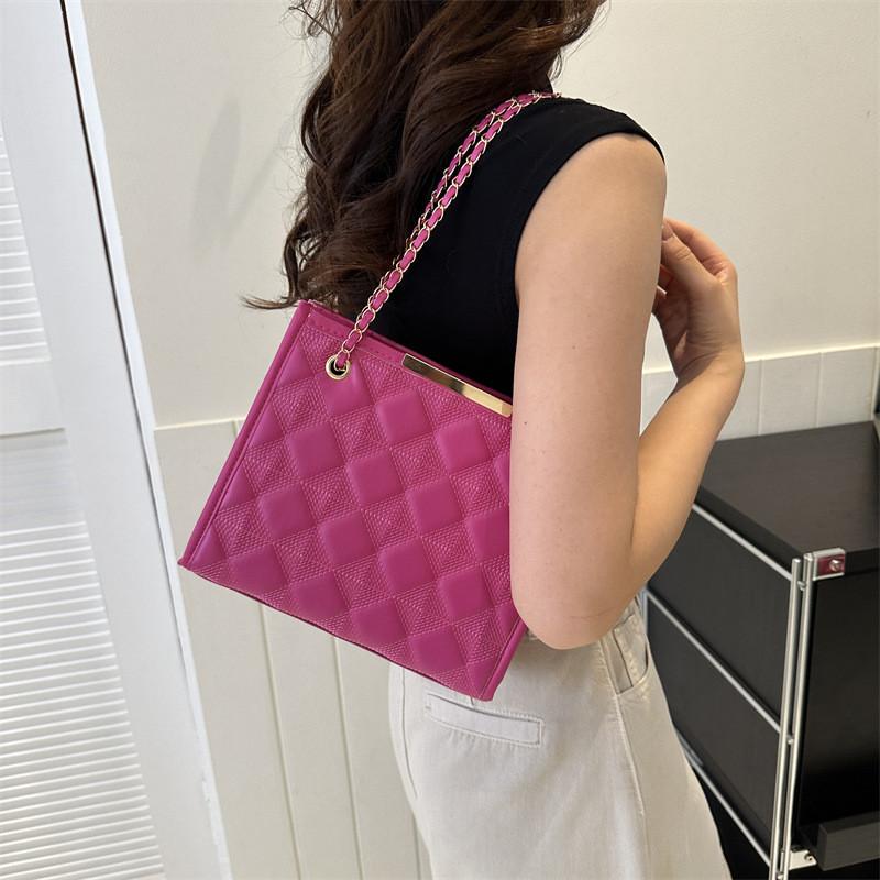 Trendy Casual Women's Crossbody Bag 2023 Stylish Mini Square Shoulder Purse In Black White Green Rose Pink