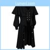 Medieval Steampunk Gothic Coat With Polyester Fabric For Men And Women