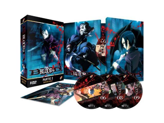 BLOOD+ Kompletní DVD-BOX 1-50 epizod 1250 minut Anime Francouzština Japonština NOVINKA