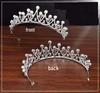 Rhinestone Bridal Jewelry Set: Korean-Style Crown, Necklace & Hair Accessories