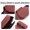 PU Leather Car Glasses Case Anti-Scratch Eyeglass Case Car Sunglasses Holder Stable Wear-Resistant Sun Visor Storage Box