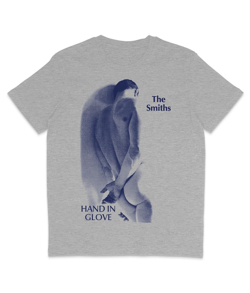 

THE SMITHS Hand In Glove 1983 Heather Grey Morrissey Organic T Shirt Unisex T-Shirt XL