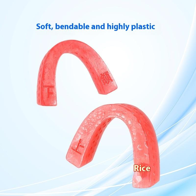 1 Pair U-Shape Dental Rim Model Base Plate Wax Hard And Soft Occlusal Wax Denture Casting Bite Block Dentistry Lab Material
