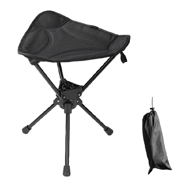 

Camping Chair Stool Oversized Folding Chair with Washable Seats Comfortable Moon Chair for Outdoor and Indoor Picnics чорний