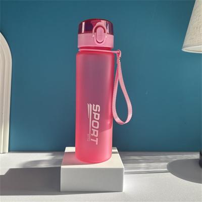 400ml 560ml Sports Water Bottle High Capacity Plastic Fitness Portable Durable Camping Hiking Workouts Outdoor Sports Cups