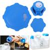 Water Bucket Seal Cover with Faucet Camping Water Bucket Cover Water Storage Container Lid for Outdoor Picnic