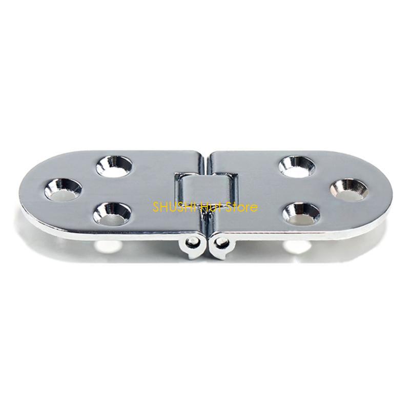 Zincs Alloy Folding Table Hinges 180 Degree Furniture Hinges Adjustable Cabinet Door Concealed Hinge Furniture Hardware D57B