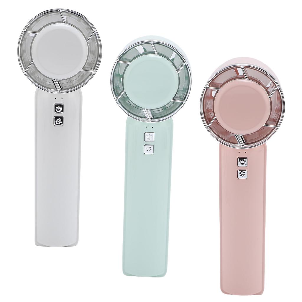 Portable Handheld Fan 5 Speed USB Rechargeable Cool Wind Hand Fan with Mountaineering Clip
