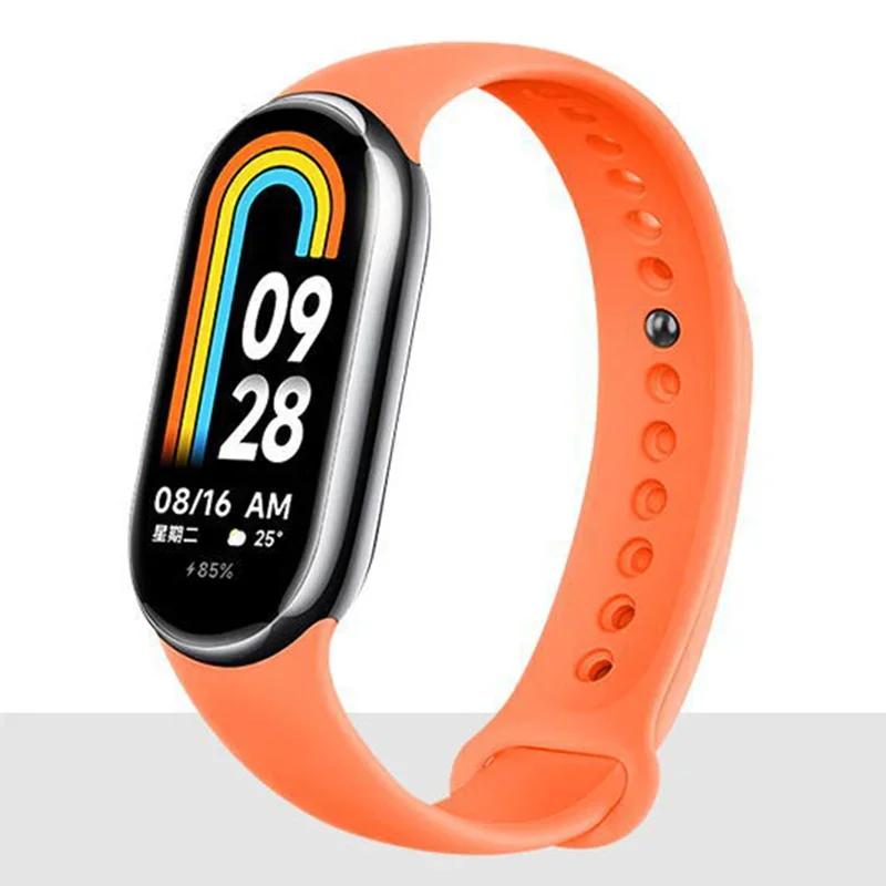 Curea pentru Mi band 8 xiaomi 8 NFC Brățară Sport Curea de înlocuire din silicon Smartwatch Brățară Curea de ceas Xiaomi Mi Band 8 Curea