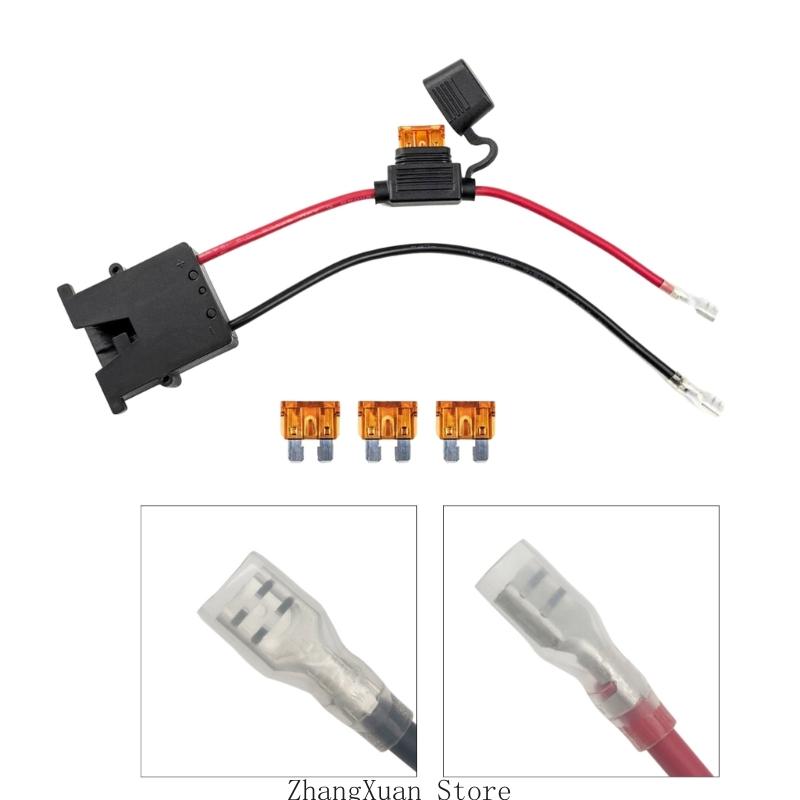 3XUF 2Pcs 12V Wire Harness Socket Connector With for Ride On Toy Easy To Use
