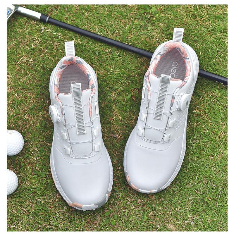 Golf Shoes Outdoor Casual Sports Shoes Training Shoes Lace Nails Sneakers Rotary Buckle Sneakers