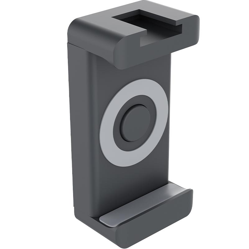 

Держатель для мобильного телефона для iPhone, выдвижной зажим для смартфона, совместимый с адаптером для штатива, селфи-палкой, аксессуарами