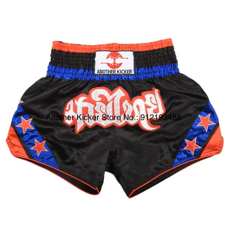 Muay Thai Shorts MMA UFC Martial Arts Pants Kickboxing Boxing Fight Unisex Men Women Kid Quick Dry Print Elastic Polyester Training