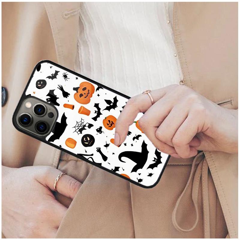 Halloween Pumpkin Horror Magnetic Phone Case For APPLE iPhone 17 Air 16 14 13 12 Pro Max 15 Plus Wireless Charge MagSafe Cover