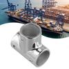 316 Stainless Steel Three Way Tee Connector for Shipbuilding and Marine Use