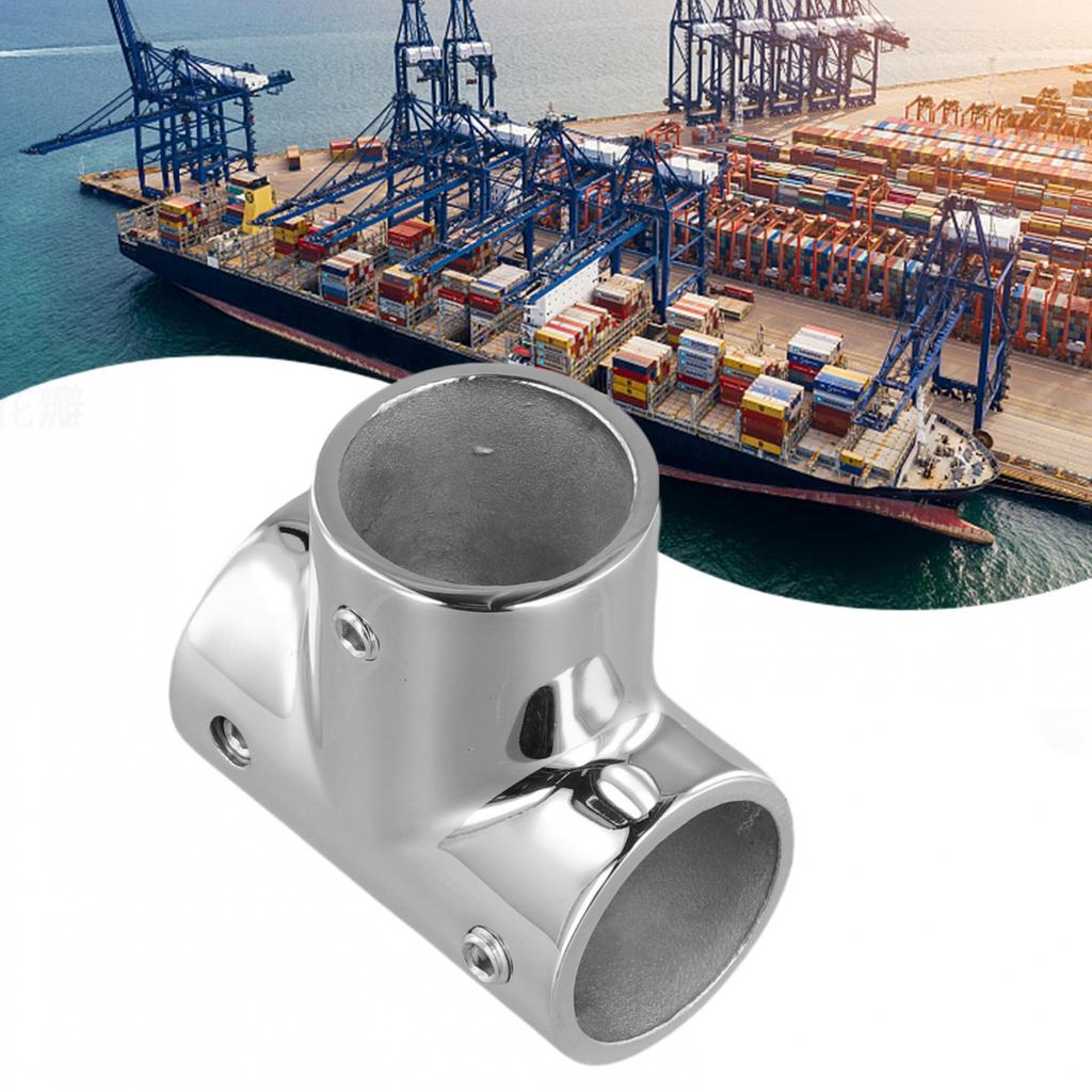 316 Stainless Steel Three Way Tee Connector for Shipbuilding and Marine Use