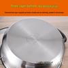 304 Stainless Steel Steamer: 1-Tier/2-Tier Thickened Pot, Single/Double-Layer, Induction-Compatible, Multi-Purpose for Steaming and Boiling.