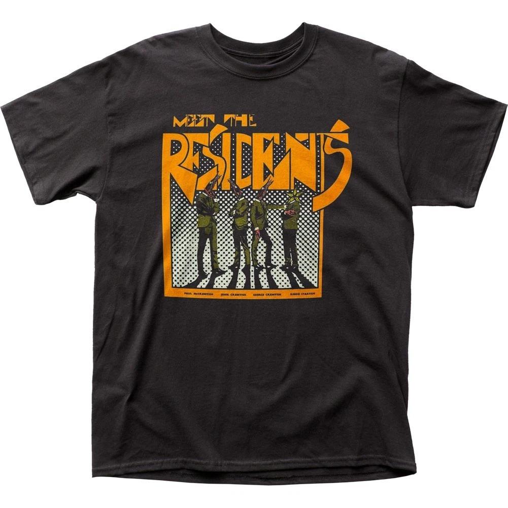 The Residents Meet The Residents Mens T T-Shirt Music Classic Concert Band Black S