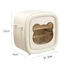 No Punch Toilet Paper Box Wall Mounted Washcloth Storage Box Durable Roll Paper Tube Box  Bathroom