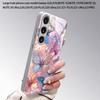 Shiny Butterfly Pattern 2D Phone Case for Samsung S26 S25 S24 S23 S22 S21 S20 A56 A36 A16 Electroplated Glass Protective Cover
