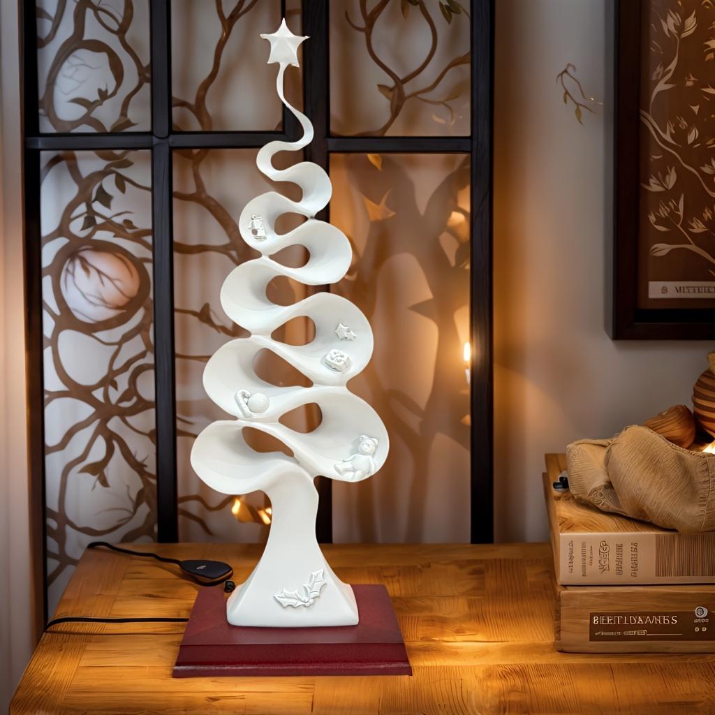 Abstract Christmas Tree Desktop Decoration Holiday Home Decor Ornament