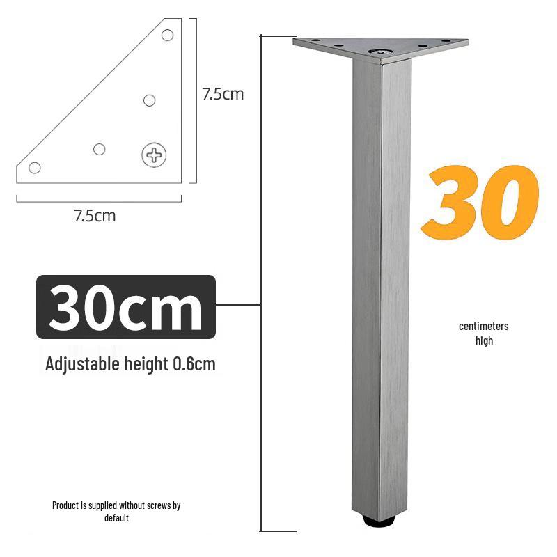 Triangular Aluminum Alloy Adjustable Sofa and Cabinet Legs