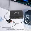 HDMI Audio Extractor, EARC Arc Sound Extractor 3.5mm Output HD Multimedia Arc Adapter HDTV Speaker Amplifier, Stereo Audio Breakout