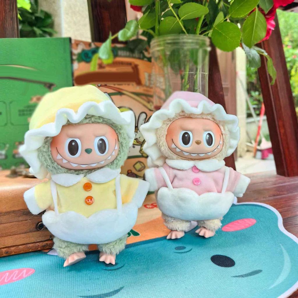 3 Pieces Plush Doll Nightwear Dress up Birthday Gifts Flexibility Decoration for Little Girls Hands