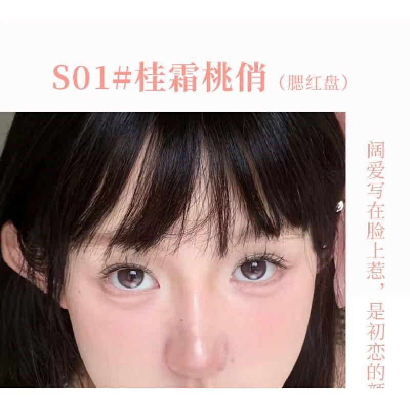 xixi - 3 Colors Comprehensive Powder Palette Quiet Lake Edition - 3 Colors