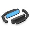 Blue Glass Motorcycle Side Mirror Adjustable Motorcycle Handlebar Rearview Mirrors  Street Sports