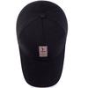 Fashion Korean Baseball Cap Canvas Extended Brim Sandwich Spring and Autumn Print Outdoor Hat Sun Hat