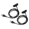 2 PCS Smartwatch Charging Cable for Fitbit Inspire 3 Smart Fitness Bracelet Watch Charger Spare Parts