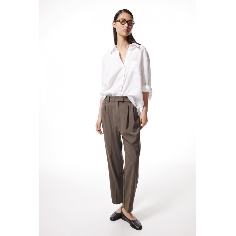 

H M 9 part pants brown