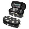 Pen Case Wear Resistant Polyester High Capacity Secure Zipper with Main Compartment Mesh Pocket and Pen Slots for Students