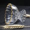 Creative Utsökt Transparent Glas Glass Cup Kall Drink Cup Glas porslin