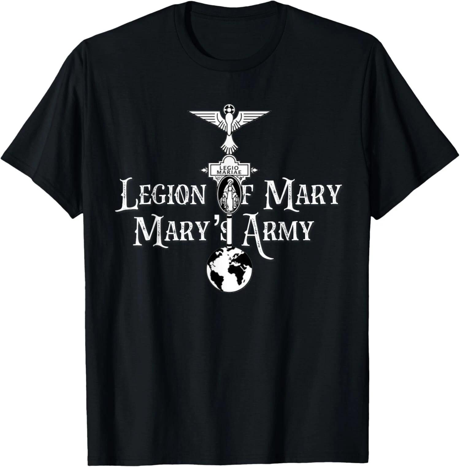 NEW LIMITED Legion Of Mary Mary s Army Our Lady Catholic T-Shirt XXL