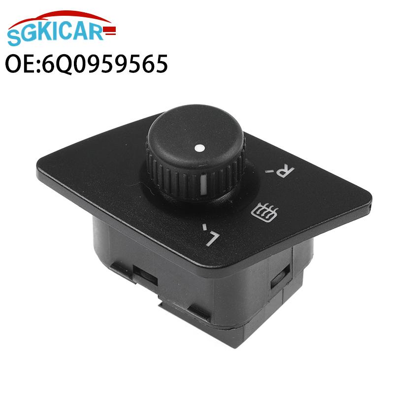 6Q0959565 Rear Mirror Switch Button 6QD959565 For Volkswagen VW Polo Skoda Fabia
