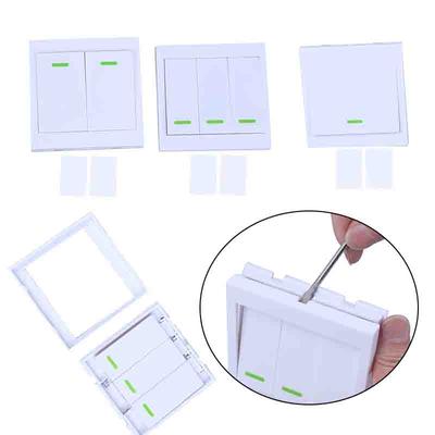 433MHz Rf Wireless Remote Control Switch 86 Wall Panel Switch Transmitter