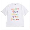 Minimalist Korean Positive Letter Print Graphic TShirt Casual Loose Short Sleeve Tee For Unisex Unisex Y2k Top Aesthetic Tops